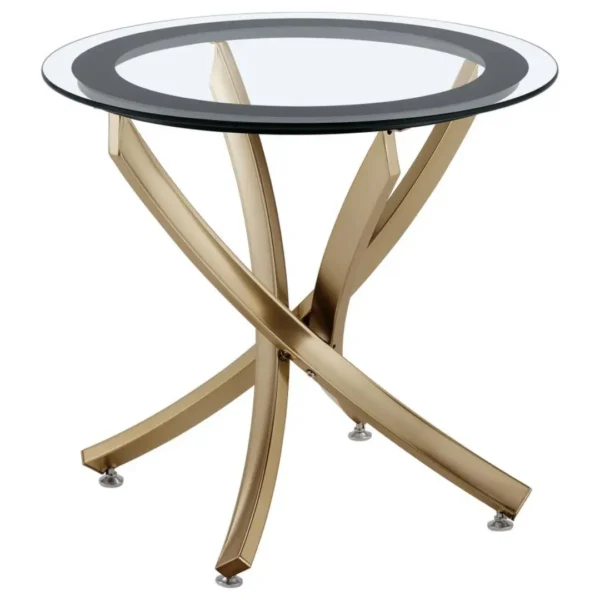 Brooke Metal Base End Table By Coaster Furniture - Image 2