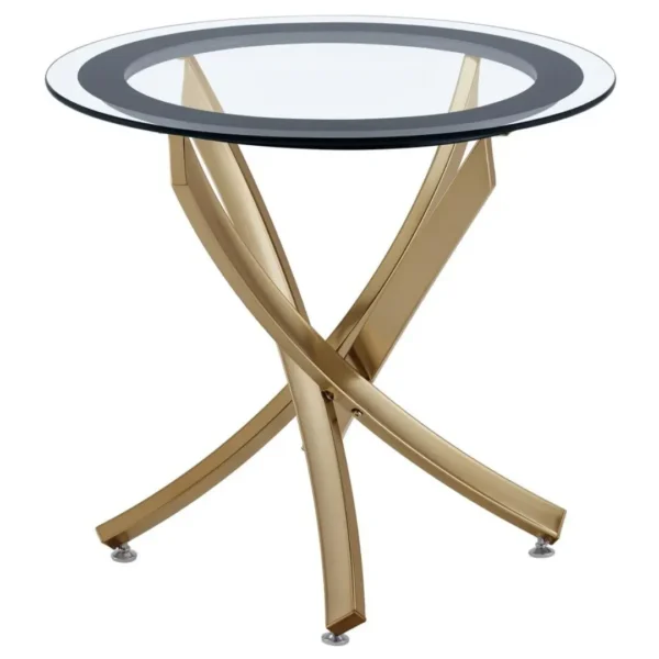 Brooke Metal Base End Table By Coaster Furniture - Image 3