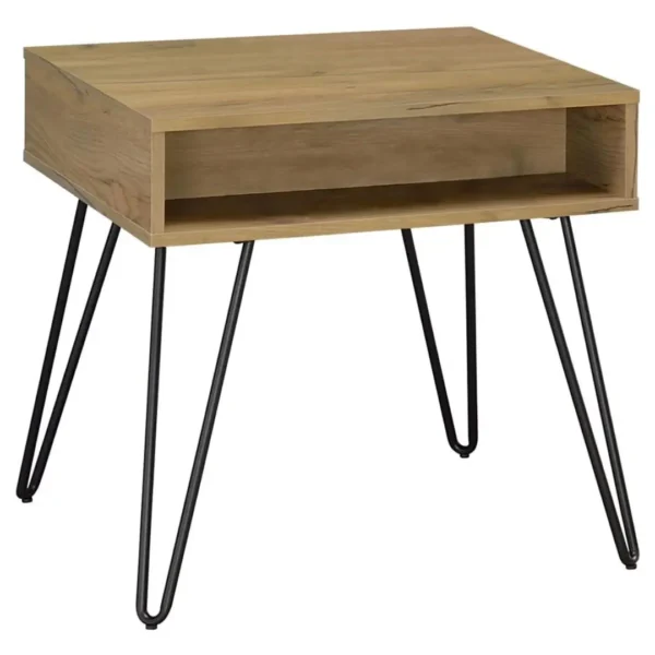 Fanning Engineered Wood Storage End Table By Coaster Furniture - Image 2