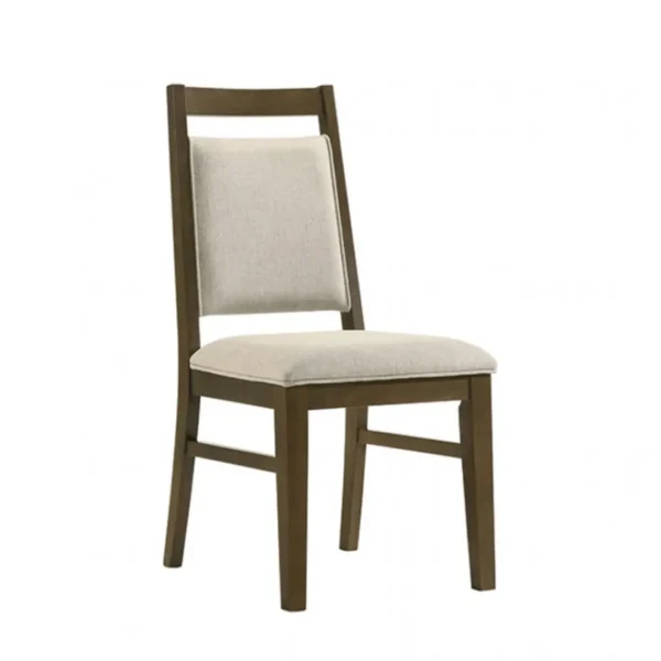 Coppet Dark Walnut Dining Chair Set of 2 by Furniture of America - Image 2