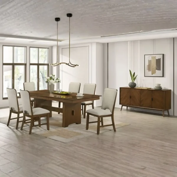 Horsholm Upolstered Dining Chair​ Set of 2 by Furniture of America - Image 4