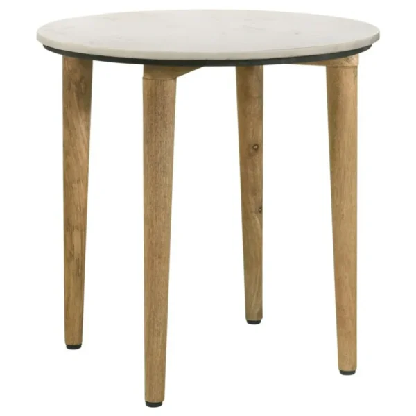 Aldis Coffee Table Set with Marble Top By Coaster Furniture - Image 7