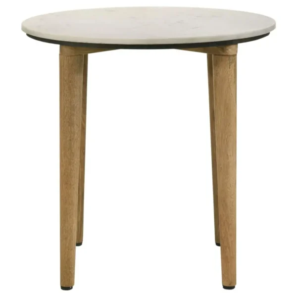 Aldis Coffee Table Set with Marble Top By Coaster Furniture - Image 6
