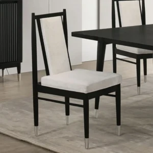 Margate Black Wood Side Chair Set of 2 by Furniture of America