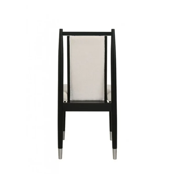 Margate Black Wood Side Chair Set of 2 by Furniture of America - Image 2