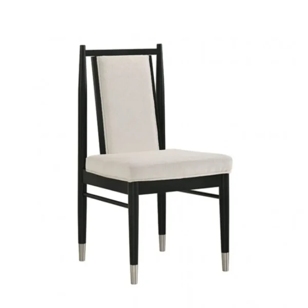 Margate Black Wood Side Chair Set of 2 by Furniture of America - Image 3