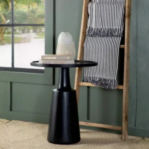 Ixia Round Wood Side Table By Coaster Furniture