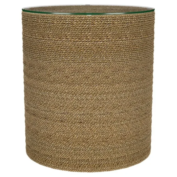 Halden Round Rattan Side Table By Coaster Furniture - Image 2
