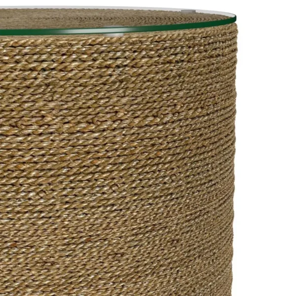 Halden Round Rattan Side Table By Coaster Furniture - Image 3