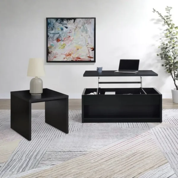 Knapp Black Lift Top Coffee Table By Coaster Furniture - Image 11