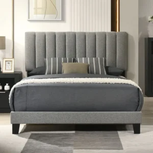 Altimari Contemporary Upholstered Bed By Furniture of America
