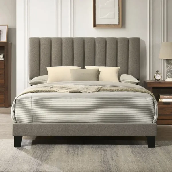 Altimari Contemporary Upholstered Bed By Furniture of America - Image 5