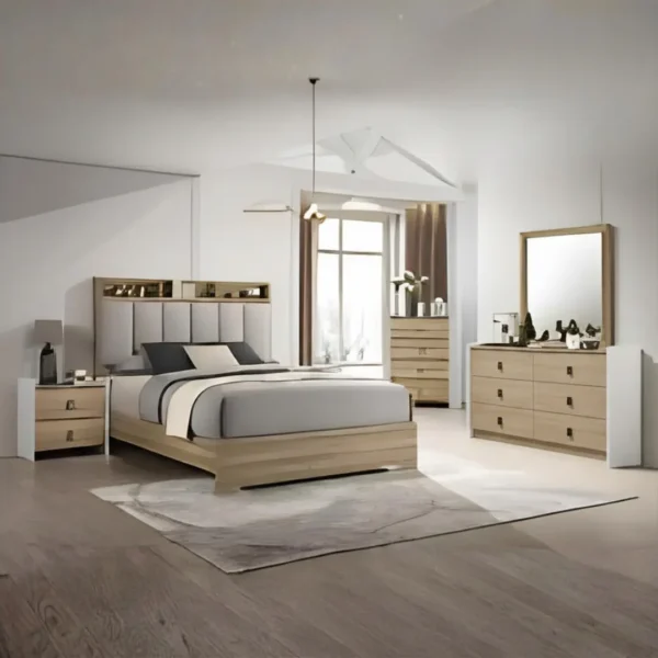 Posey Nightstand with Storage By Furniture of America - Image 4