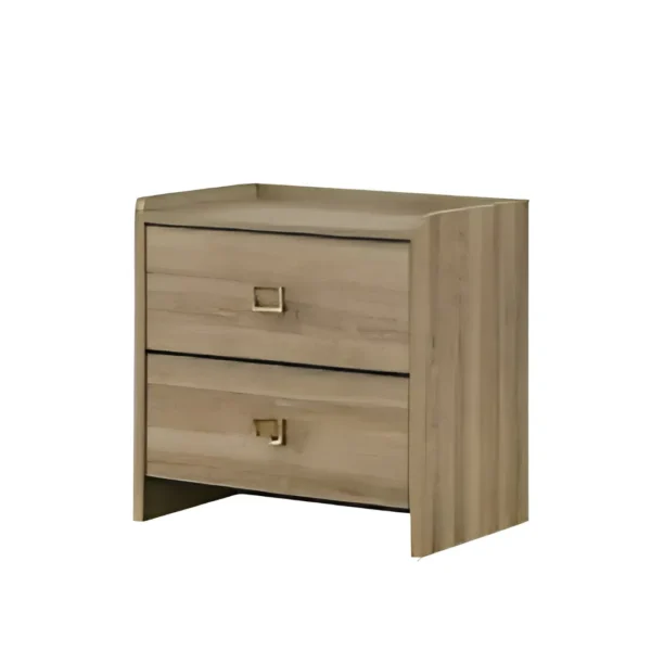 Cadden Modern Nightstand with Drawers By Furniture of America - Image 2