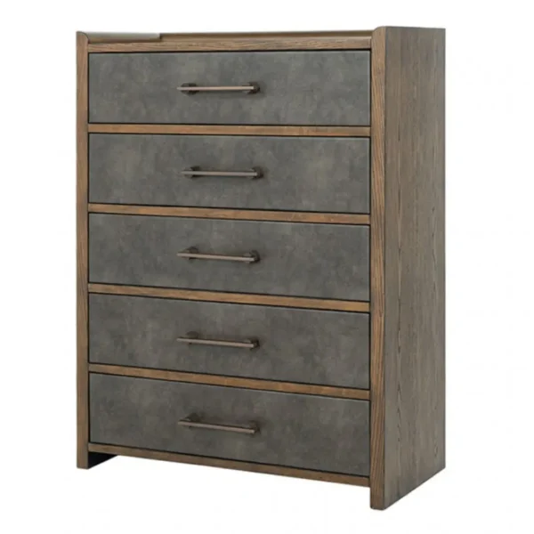 Newent Mid-Century Modern Bedroom Set By Furniture of America - Image 5