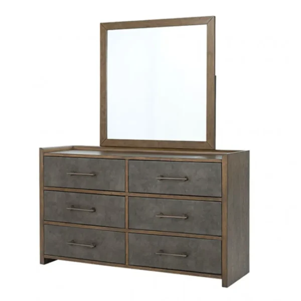 Newent Mid-Century Modern Bedroom Set By Furniture of America - Image 6