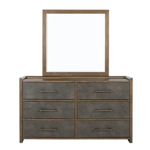 Newent Dark Walnut Dresser By Furniture of America - Image 2