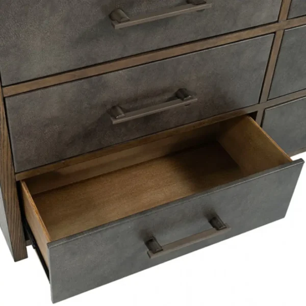 Newent Dark Walnut Dresser By Furniture of America - Image 5
