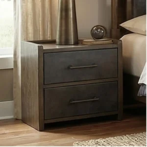 Newent Dark Walnut Nightstand By Furniture of America