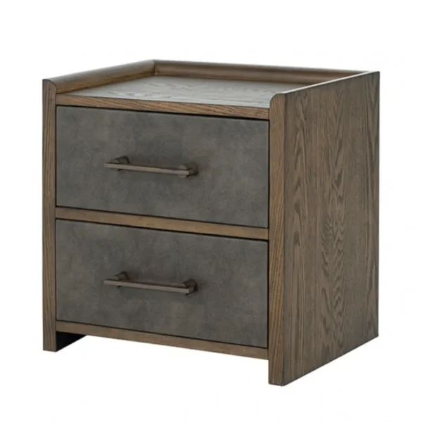 Newent Dark Walnut Nightstand By Furniture of America - Image 3