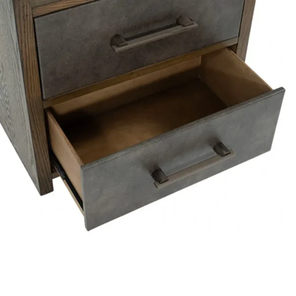 Newent Dark Walnut Nightstand By Furniture of America - Image 5
