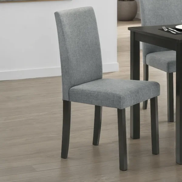 Worland Fabric Side Chair Set of 4 By Furniture of America - Image 4