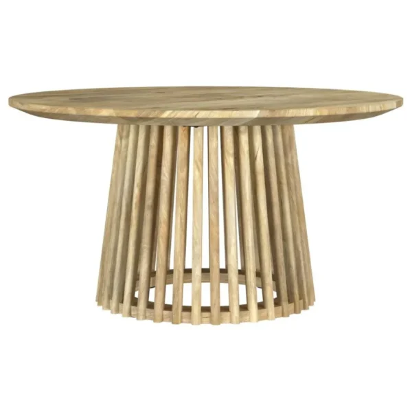 Touhy Round Solid Wood Coffee Table By Coaster Furniture - Image 2