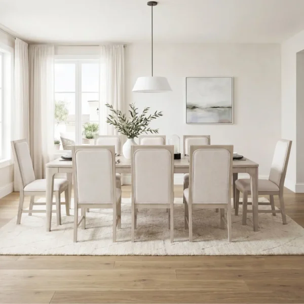 Alita 7 Piece Dining Table Extendable Set By Homelegance - Image 4