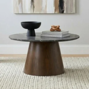 Franklin 36 Inch Round Coffee Table By Coaster Furniture