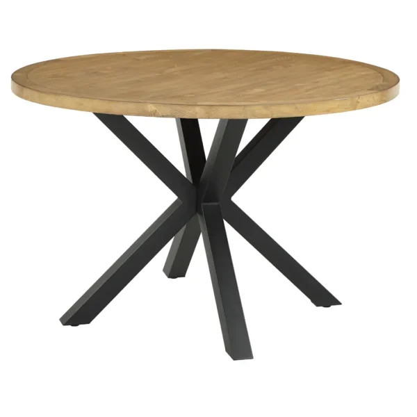 Strata Modern Round Dining Table Set For 4 By Homelegance - Image 4