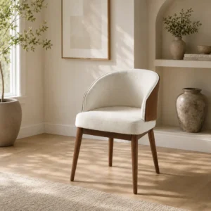 Rufina Walnut Arm Chair Set of 2 by ACME