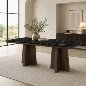 Estella Rectangular Marble Dining Table by ACME