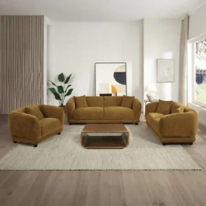 Lennox Brown Chenille Sofa Set by ACME