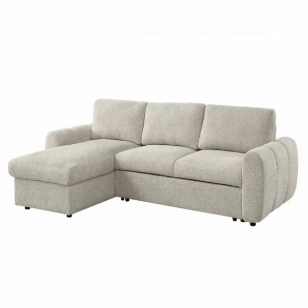 Nuriel Sectional Sofa with Storage and Sleeper by ACME - Image 3