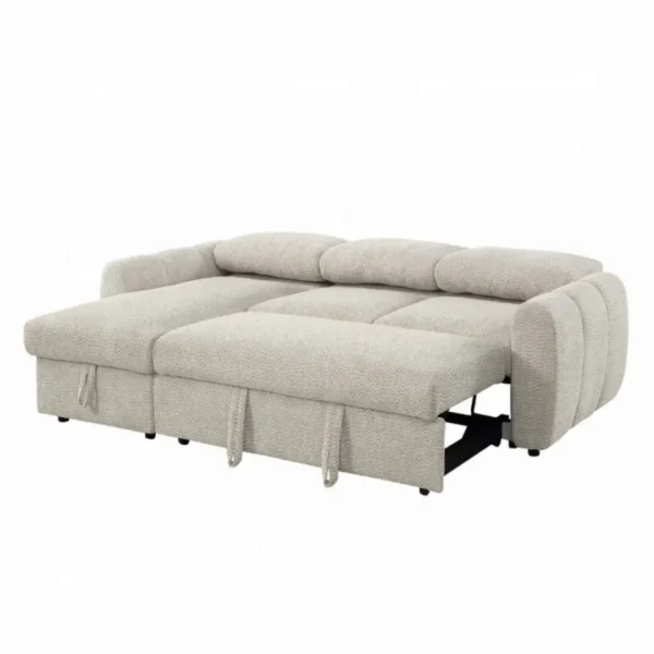 Nuriel Sectional Sofa with Storage and Sleeper by ACME - Image 7