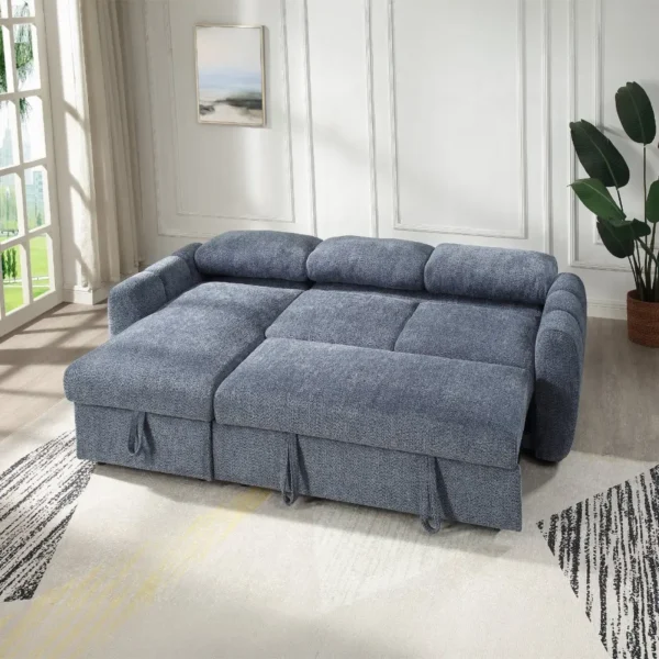 Nuriel Sectional Sofa with Storage and Sleeper by ACME - Image 12