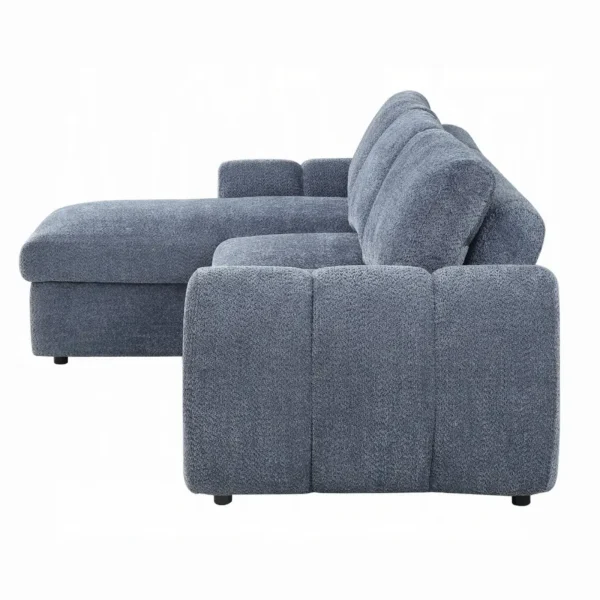 Nuriel Sectional Sofa with Storage and Sleeper by ACME - Image 13