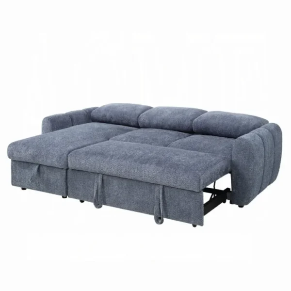 Nuriel Sectional Sofa with Storage and Sleeper by ACME - Image 15