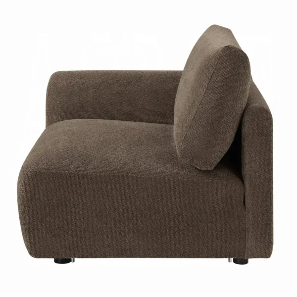 Theodore Brown Sofa Sectional by ACME - Image 4