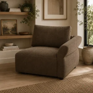 Theodore Right Facing Arm Chair