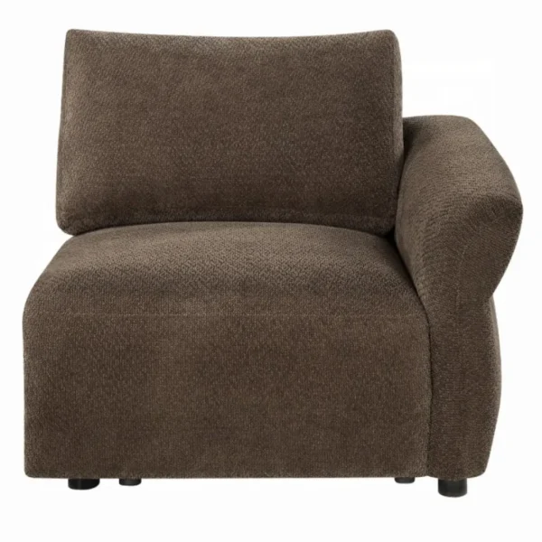 Theodore Brown Sofa Sectional by ACME - Image 13