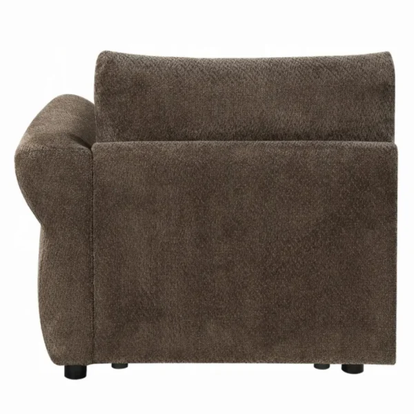 Theodore Brown Sofa Sectional by ACME - Image 11