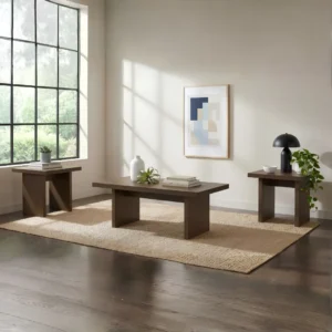 Decker Wood Coffee Table Set of 3 for Living Room By Coaster Furniture