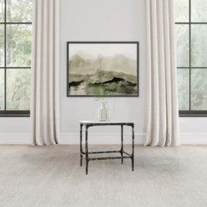 Ebby Square End Table with Marble Top By Coaster Furniture