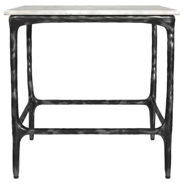 Ebby Square End Table with Marble Top By Coaster Furniture - Image 3