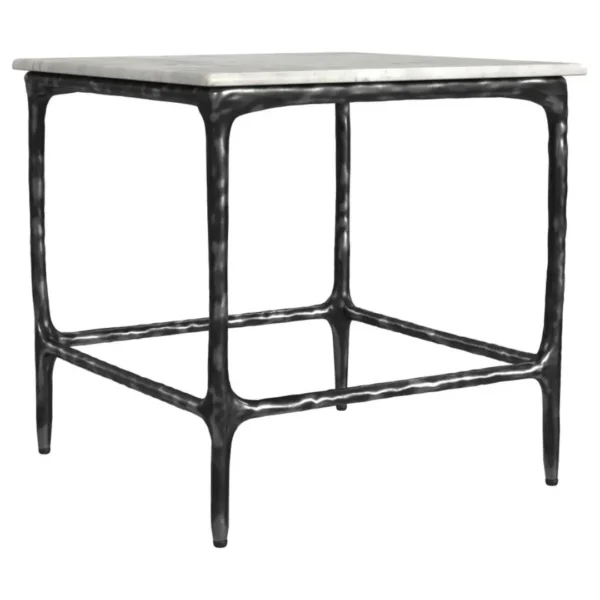Ebby Square End Table with Marble Top By Coaster Furniture - Image 4