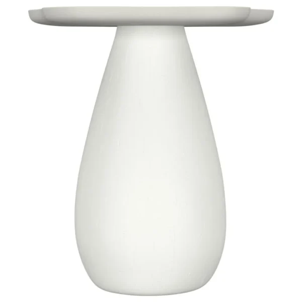 Perth Contemporary Side Table Off White By Coaster Furniture - Image 2