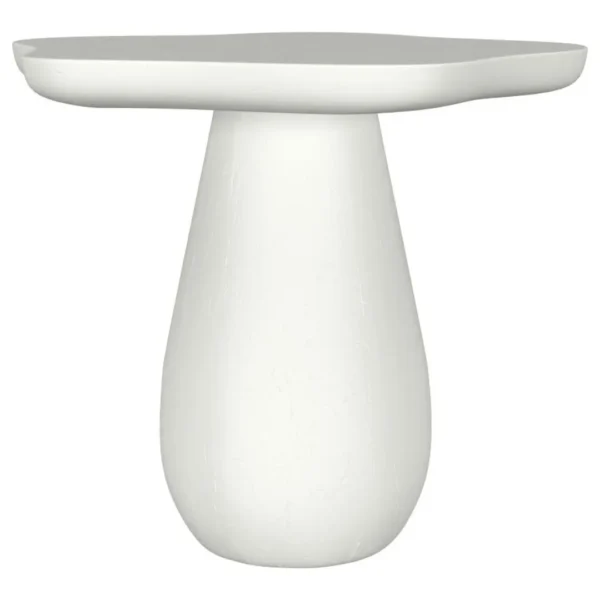 Perth Contemporary Side Table Off White By Coaster Furniture - Image 10