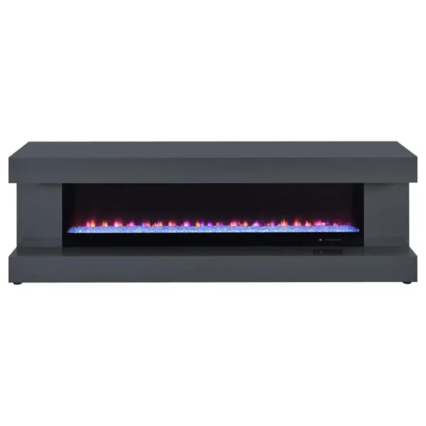 Mallory TV Stand Console with Fireplace By Coaster Furniture - Image 4