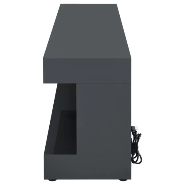 Mallory TV Stand Console with Fireplace By Coaster Furniture - Image 5